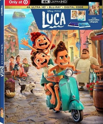 Luca (2021) 4K 2160p VU HEVC DTS-HD MA TrueHD 7.1 Atmos ENG AC3 7.1 ITA SUBs