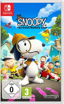 [SWITCH] Snoopy & The Great Mystery Club + Update v131072 + 1 DLC [XCI+NSP] (2025) - EUR Multi ITA
